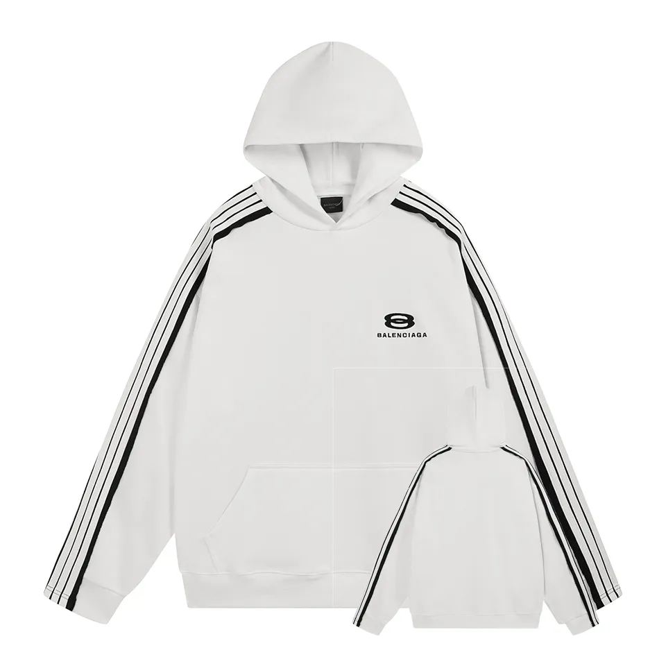 BALENCI*GA . . . . . . 460g . Same Style -Color：Black White -SIZE：Xs S M L 8987#